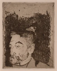 Porträt von Stéphane Mallarmé