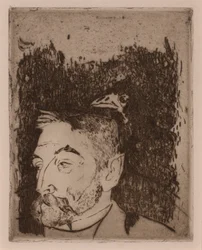 Porträt von Stéphane Mallarmé