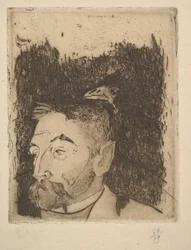 Porträt von Stéphane Mallarmé, 1891