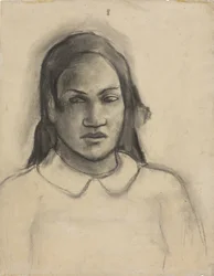 Porträt von Tehamana, 1891-93