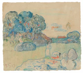 Tahitische Landschaft