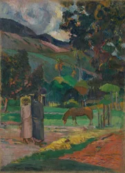Tahitianische Landschaft, 1892