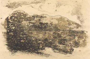 Tahitianische Küste [recto], ca. 1900