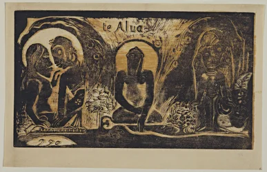 Te Atua Die Götter aus der Serie Noa Noa, 1893-1894