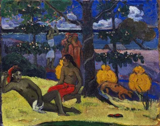 Te arii vahine II Die Frau mit Mangos II, 1896