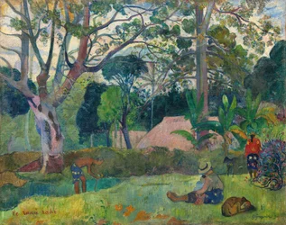Te raau rahi Der große Baum, 1891