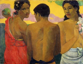 Drei Tahitianer