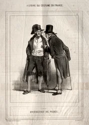 Histoire du Costume en France: Bürger von Paris
