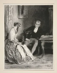 Das Arbeitszimmer des Rechtsgelehrten.