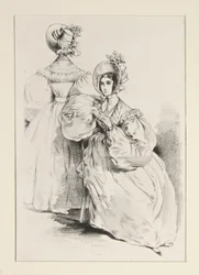Mai 1836. Kleider aus Jaconas