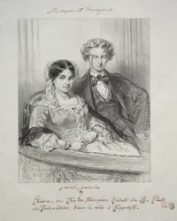 Masques et visages: Paric, par-la: Phèdre am Théâtre-Français..., 1857-1858