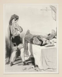 Eine Phiole und c