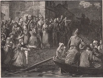 Rückzug der Royalisten aus Toulon AD 1793