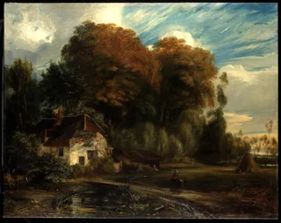 Hausmeisterhäuschen im Wald von Compiègne, 1826