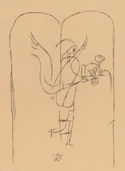 Ein Genius serviert ein kleines Frühstück, 1920