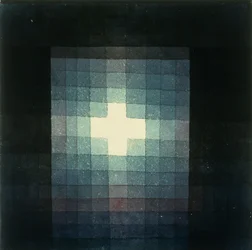 Christliches Grabmahl-Kreuzbild