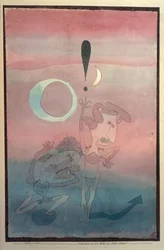 Hauptszene aus dem Ballett Der falsche Schwur, 1922
