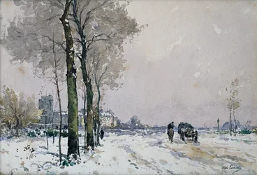 Die Vororte einer Stadt, Winter