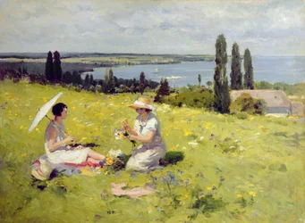 Blumen pflücken