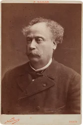Alexandre Dumas, fils 1824-1895, ca. 1886