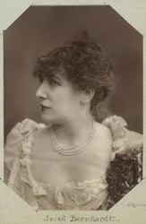 Porträt der Schauspielerin Sarah Bernhardt