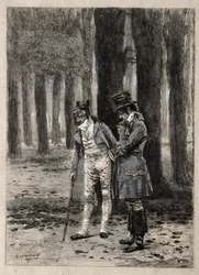 Studie von zwei Figuren