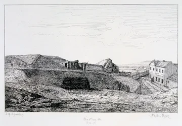 Bastion 66, Belagerung von Paris, 1870-1871