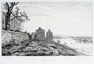 Batterie von St. Ouen, Belagerung von Paris, 1870-1871