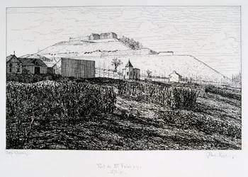 Fort du Mont Valérien, Belagerung von Paris, 1870-1871