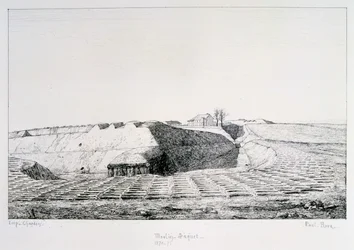 Moulin Saquet, Belagerung von Paris, 1870-1871