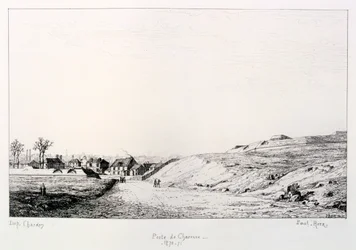 Poste de Charonne, Belagerung von Paris, 1870-1871