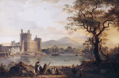 Caernarvon Castle, 1790er Jahre
