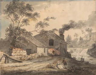Eisenschmiede am Fluss Kent, Westmorland