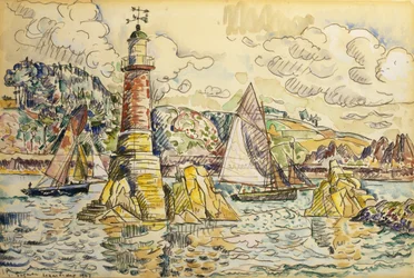 Der Leuchtturm in Lezardrieux