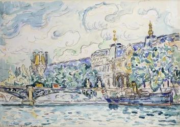 Le Palais du Louvre, 1910