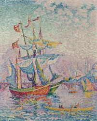 Das Goldene Horn. Die Brücke, 1907