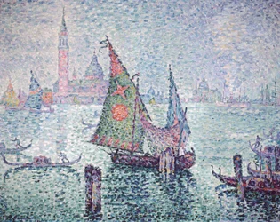 Das grüne Segel, Venedig, 1904