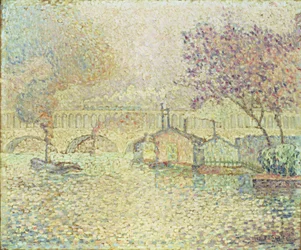 Das Viadukt bei Auteuil, ca. 1900