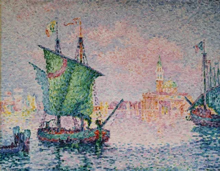Venedig - die rosa Wolke