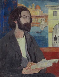 Porträt von Emile Bernard in Florenz, 1893