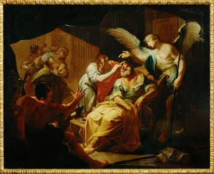 Der alte Tobit geheilt