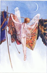 Hängt sie an die Leine, Illustration aus Der Sturm, 1908