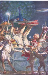 Gebt uns freundliche Hüter, Himmel! - Was waren das?, Illustration aus Der Sturm, 1908