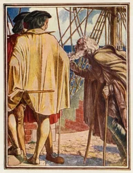 Illustration zu Coleridges Der alte Seemann