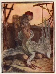 Illustration zu Coleridges Der alte Seemann
