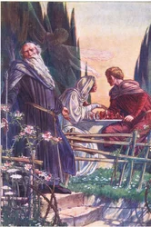 Süßer Herr, du täuschst mich, Illustration aus Der Sturm, 1908