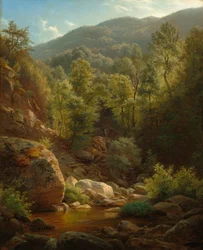 Szene in den Catskills