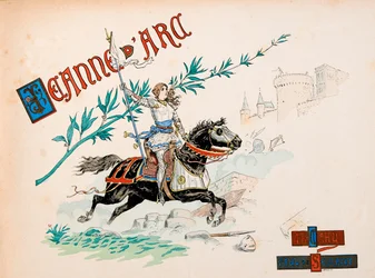 Illustration aus dem Buch „Jeanne d