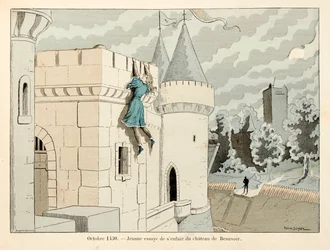 Illustration aus dem Buch „Jeanne d