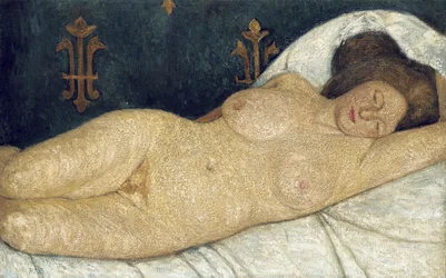 Liegender weiblicher Akt, 1905-06